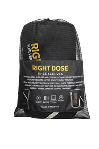 7mm Neoprene Knee Sleeves for Athletes with Compression and Joint Support - Right Dose supplements