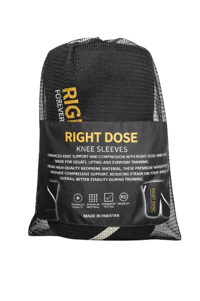 7mm Neoprene Knee Sleeves for Athletes with Compression and Joint Support - Right Dose supplements