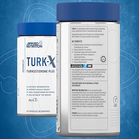 TURK X 60CAPS by APPLIED NUTRITION