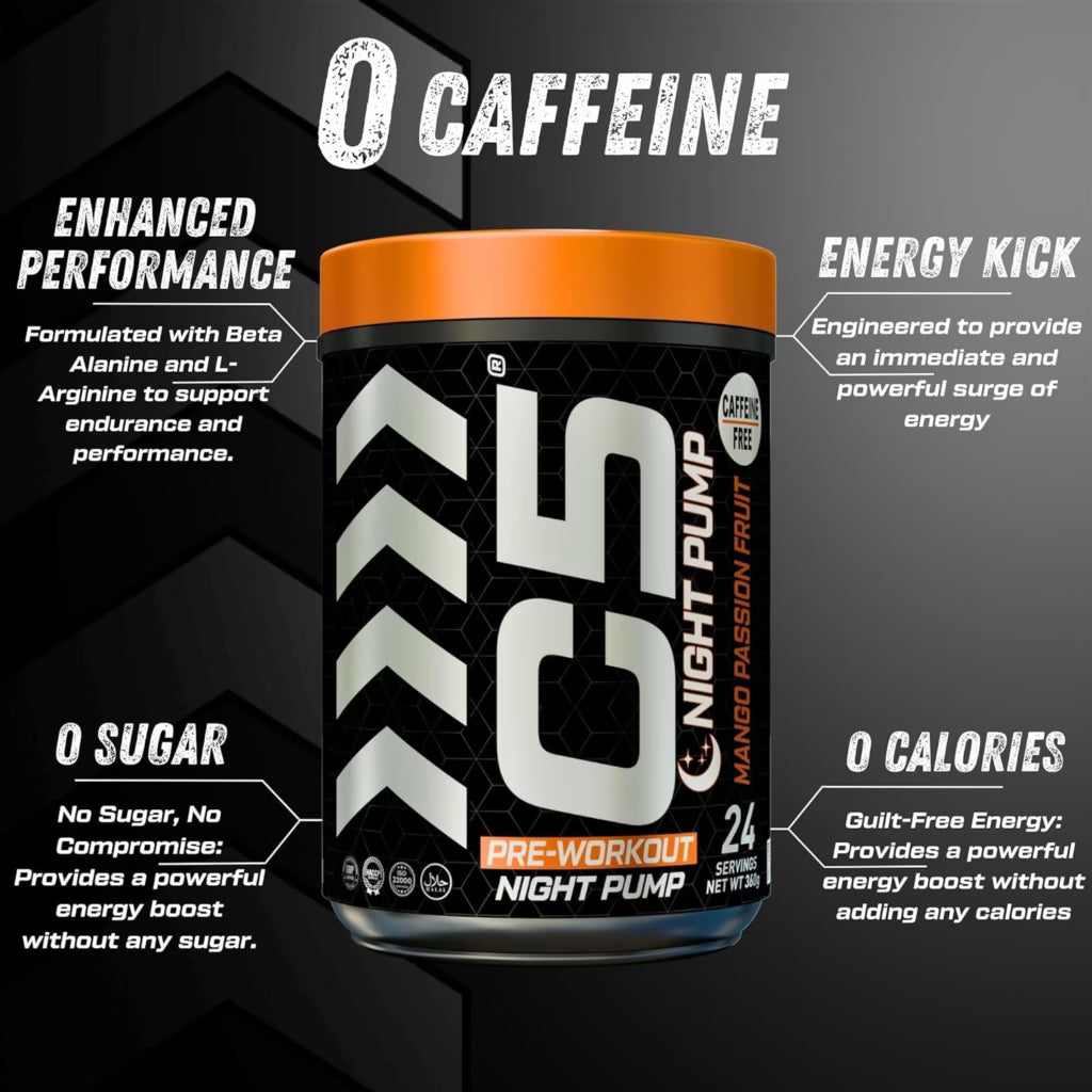 C5 Night Pump Powder Pre-workout