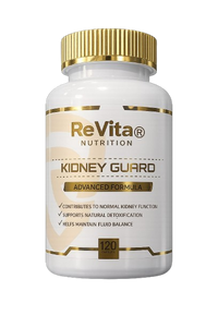 REVITA Kidney Guard Advanced Formula Kidney Support For Adults Natural Detox And Urinary Health Boost by right dose supplements