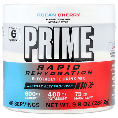 Prime Hydration, Rapid Rehydration, Electrolyte Drink Mix