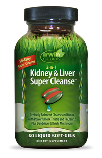 2-IN-1 Kidney & Liver Super Cleanse by IRWIN NATURALS