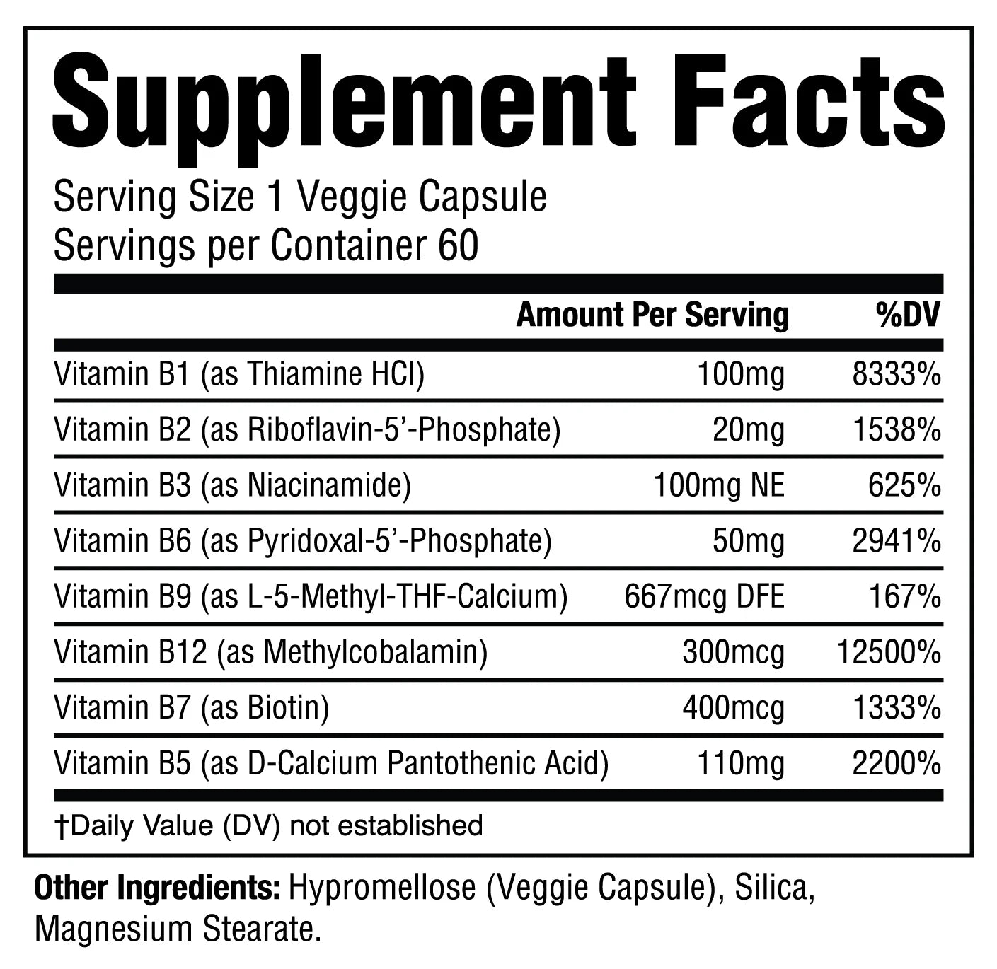 Core Nutritionals  B-Complex