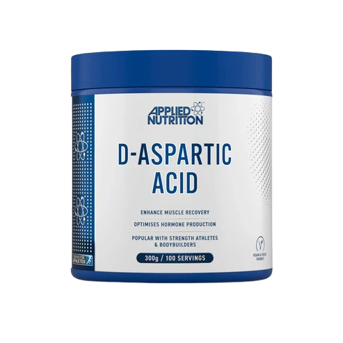 D-Aspartic Acid Testosterone Boosting Supplement for Men Natural Peak Performance 100 Servings by APPLIED NUTRITION