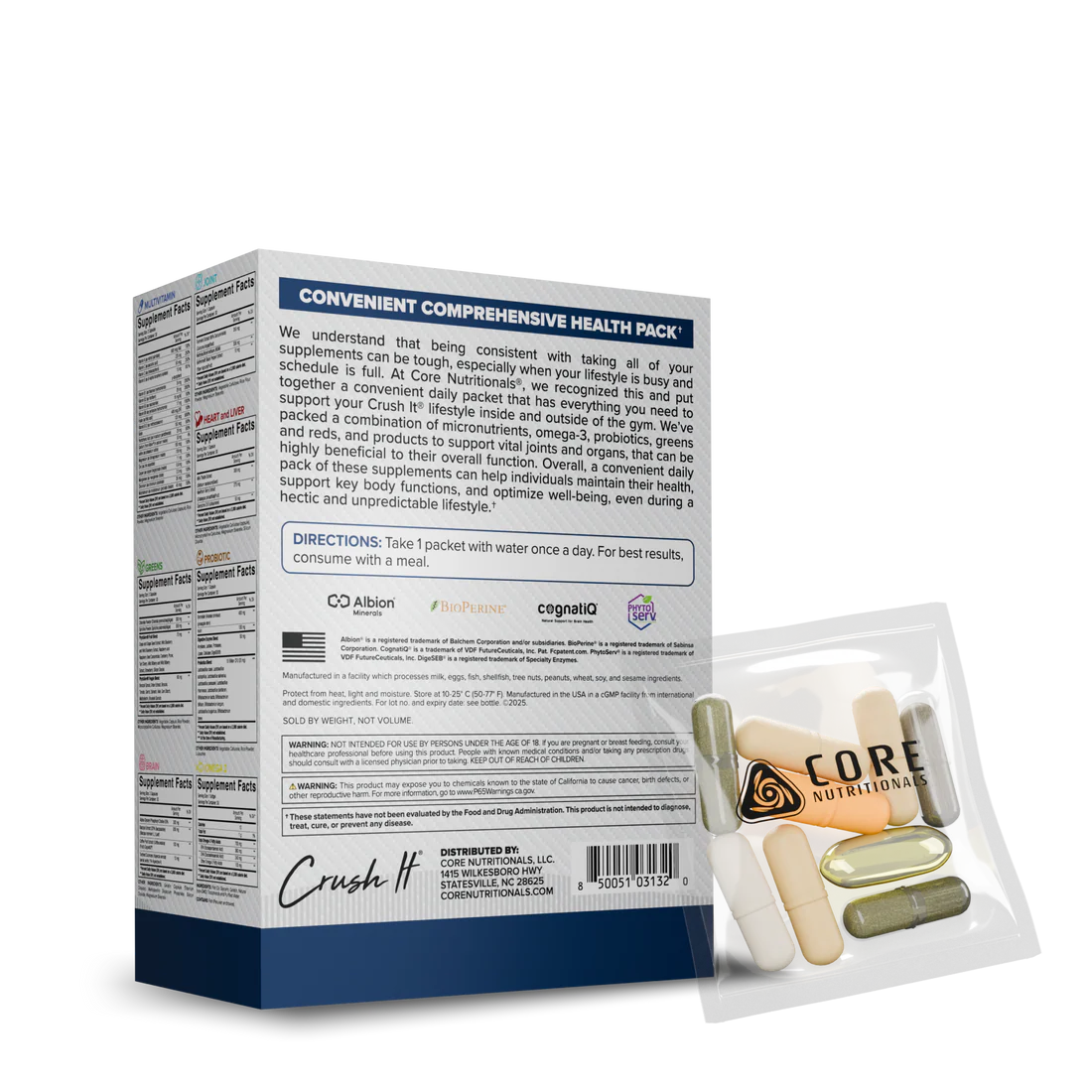 Core Nutritionals Daily Health Pack