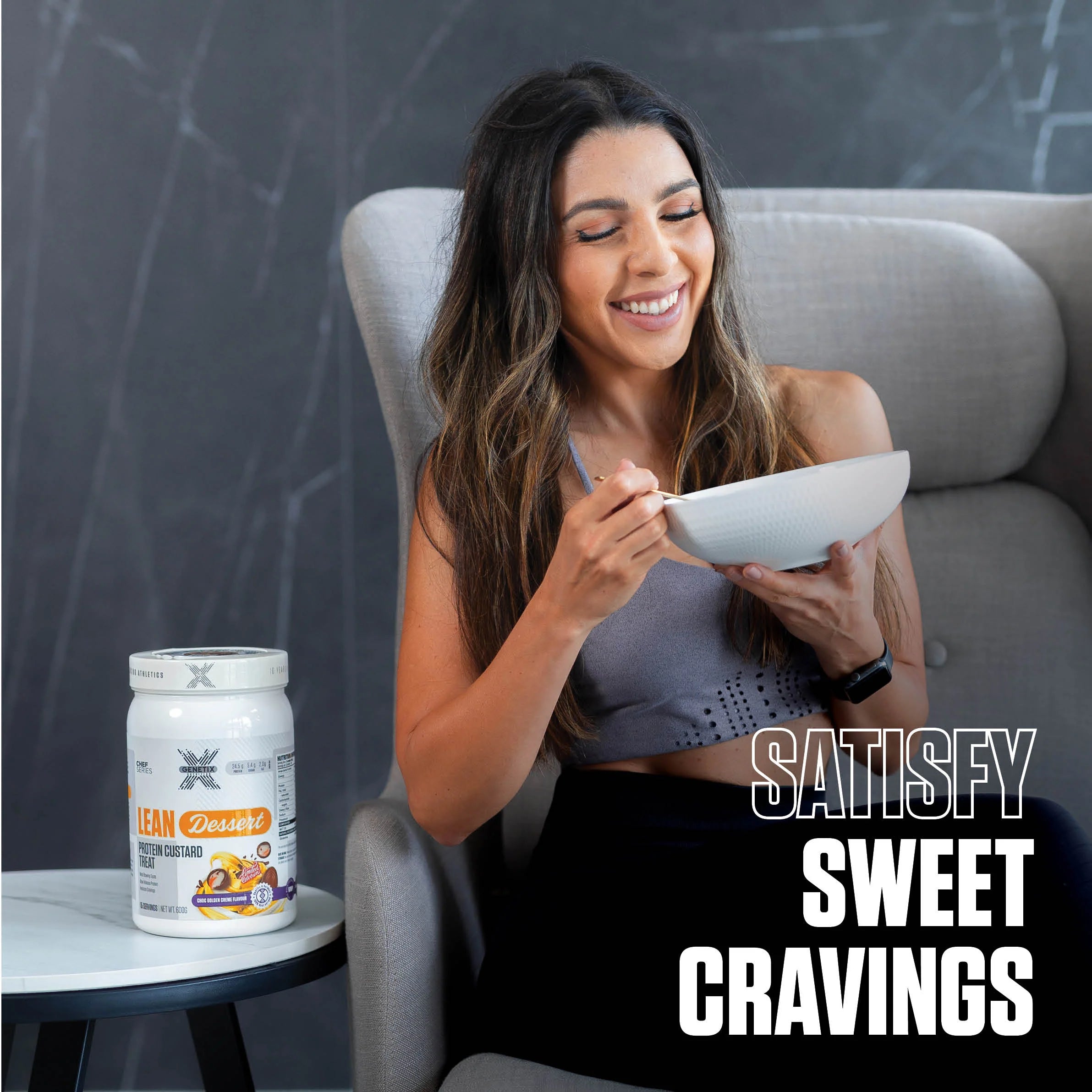 Genetix Nutrition Lean Dessert High Protein Low Calorie Snack For Athletes And Fitness Enthusiasts by GENETIX