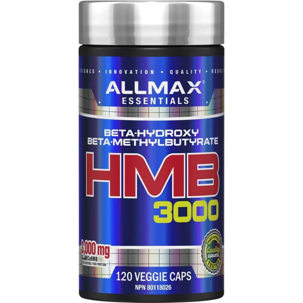 AllMax HMB 3000 Capsules 120s – HMB Muscle Support Supplement