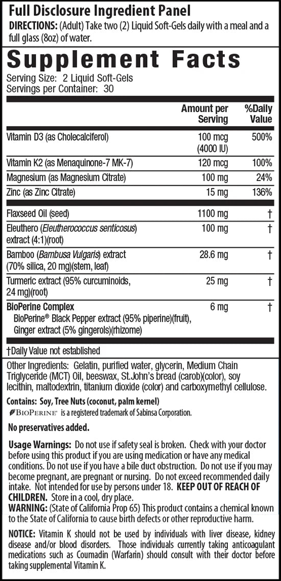 IRWIN NATURALS High Potency D3 & K2 +Turmeric Extract by Right Dose supplements