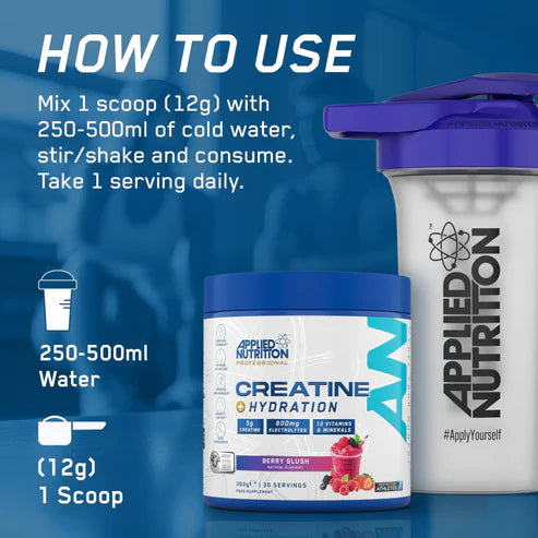 APPLIED Creatine + Hydration 30SERVING by APPLIED NUTRITION