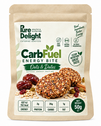 Pure Delight Carbfuel Energy Bites – Oats & Dates