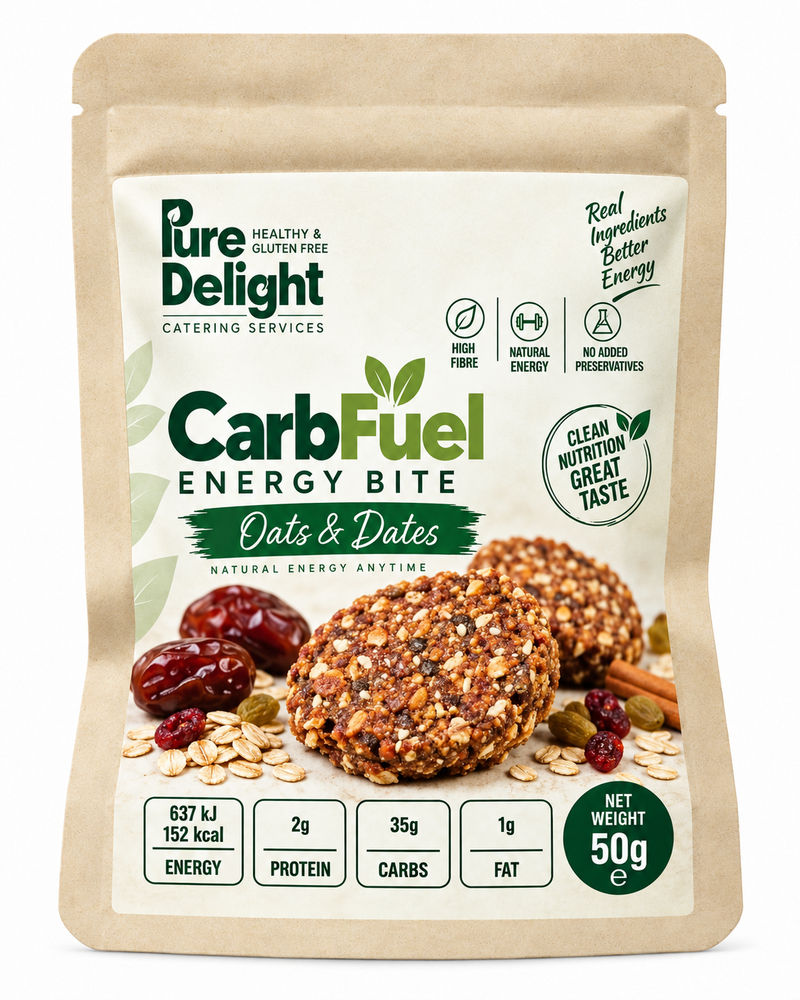 Pure Delight Carbfuel Energy Bites – Oats & Dates