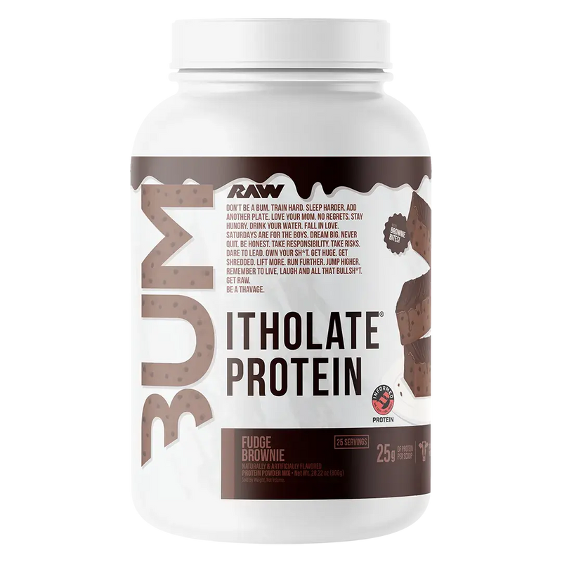 RAW Bum Itholate Protein Fudge Brownie