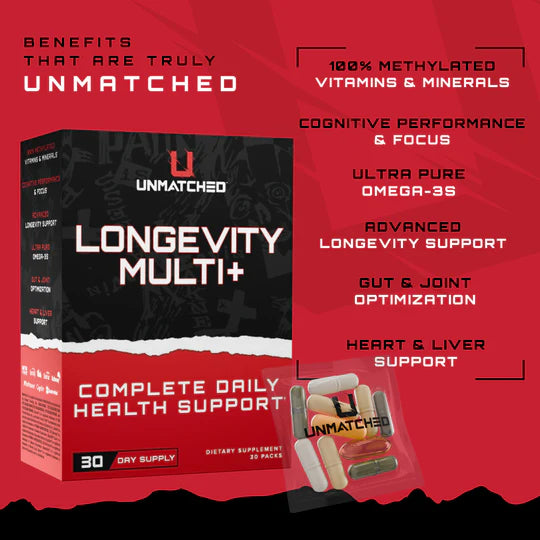 UNMATCHED Longevity Multi VITAMINS