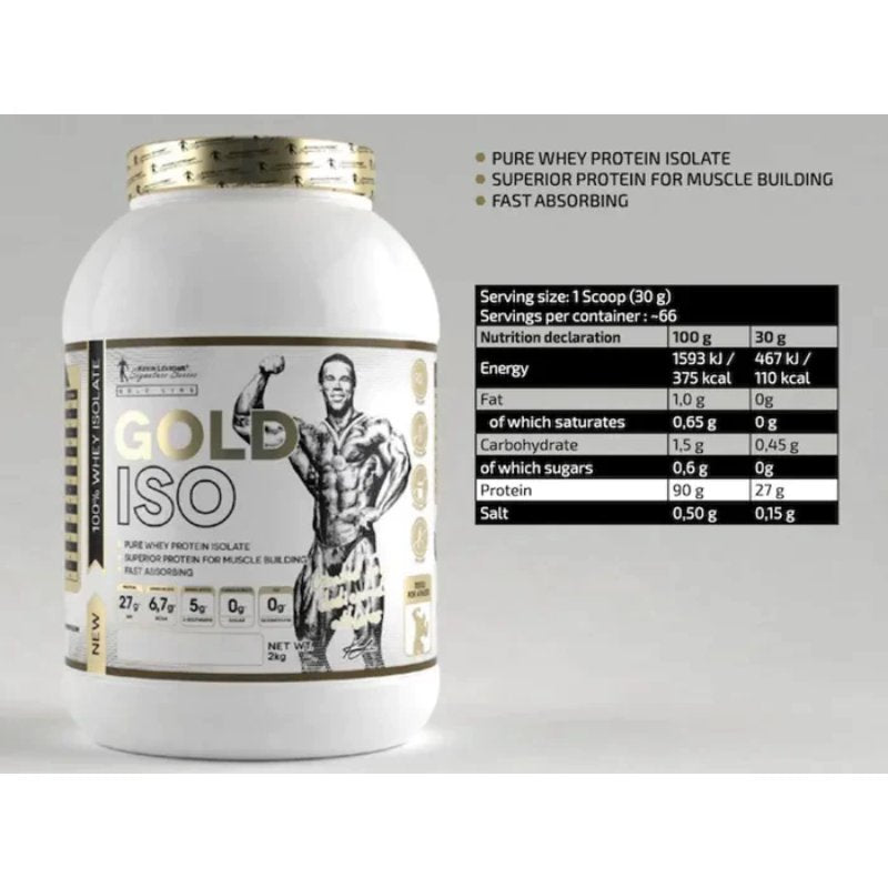 Kevin Levrone Gold ISO Whey Isolate 2 kg (66 Servings)