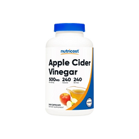 Nutricost Apple Cider Vinegar240 Capsules by Nutricost