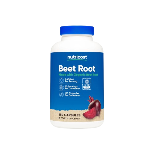 Nutricost Made With Organic Beet Root Capsules by NUTRICOST