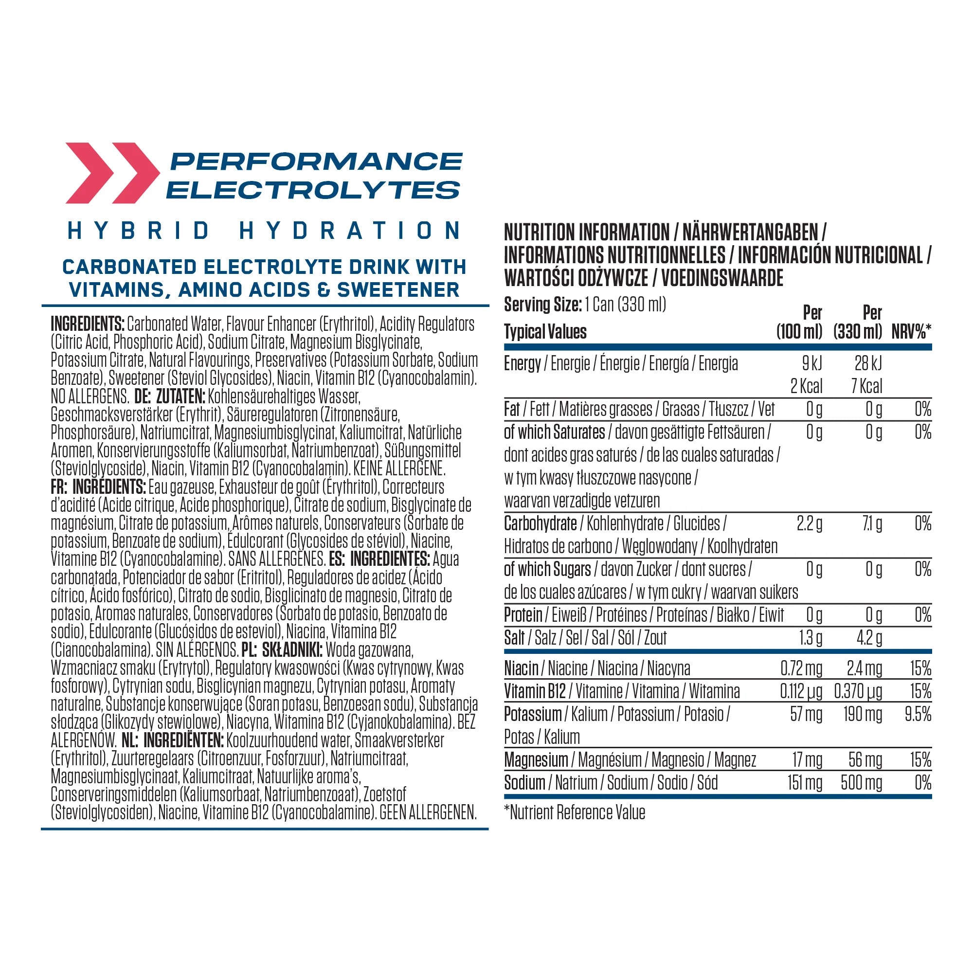 AN Na11 Hydration Drink 330 ML