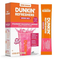 Dunkin' zero energy singles.