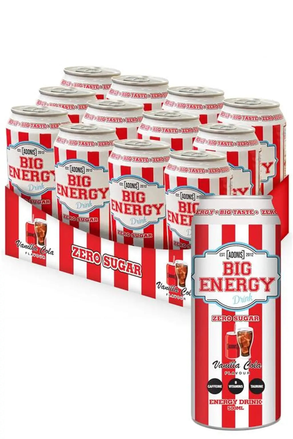 Adonis Mango Blast Zero Sugar Energy Drink For Busy Professionals Instant Focus And Sustained Performance by ADONIS