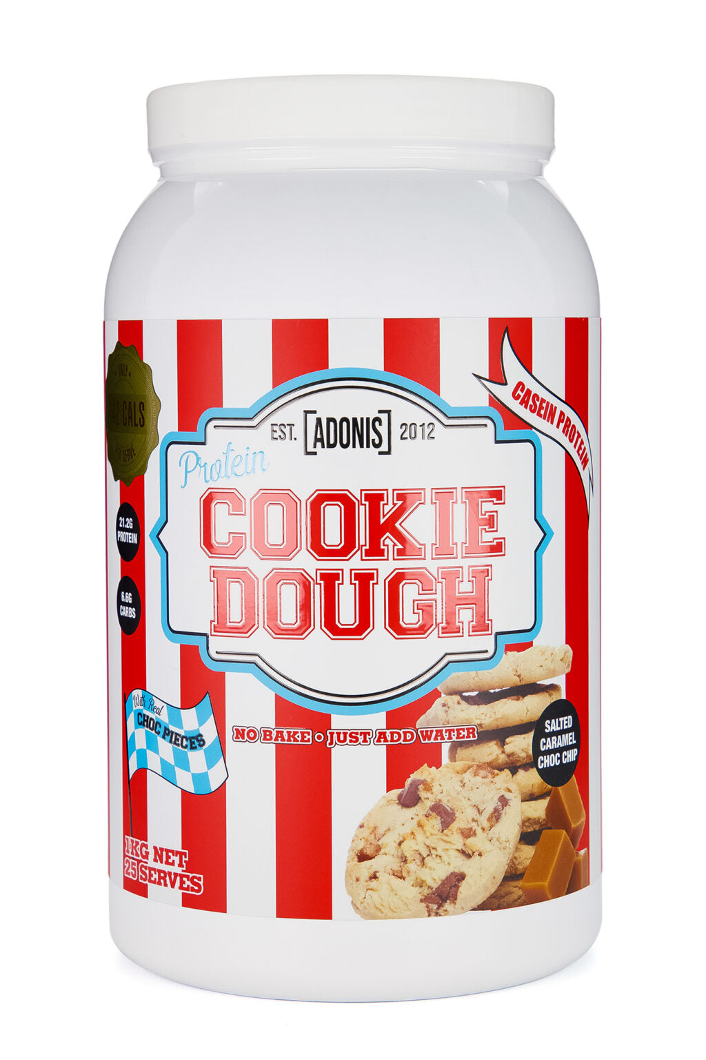 Adonis Cookie Dough Salted Caramel Choco Chip 1kg