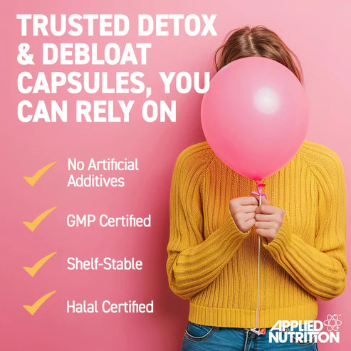 Detox & Debloat Capsules (60 Capsules) by APPLIED NUTRITION