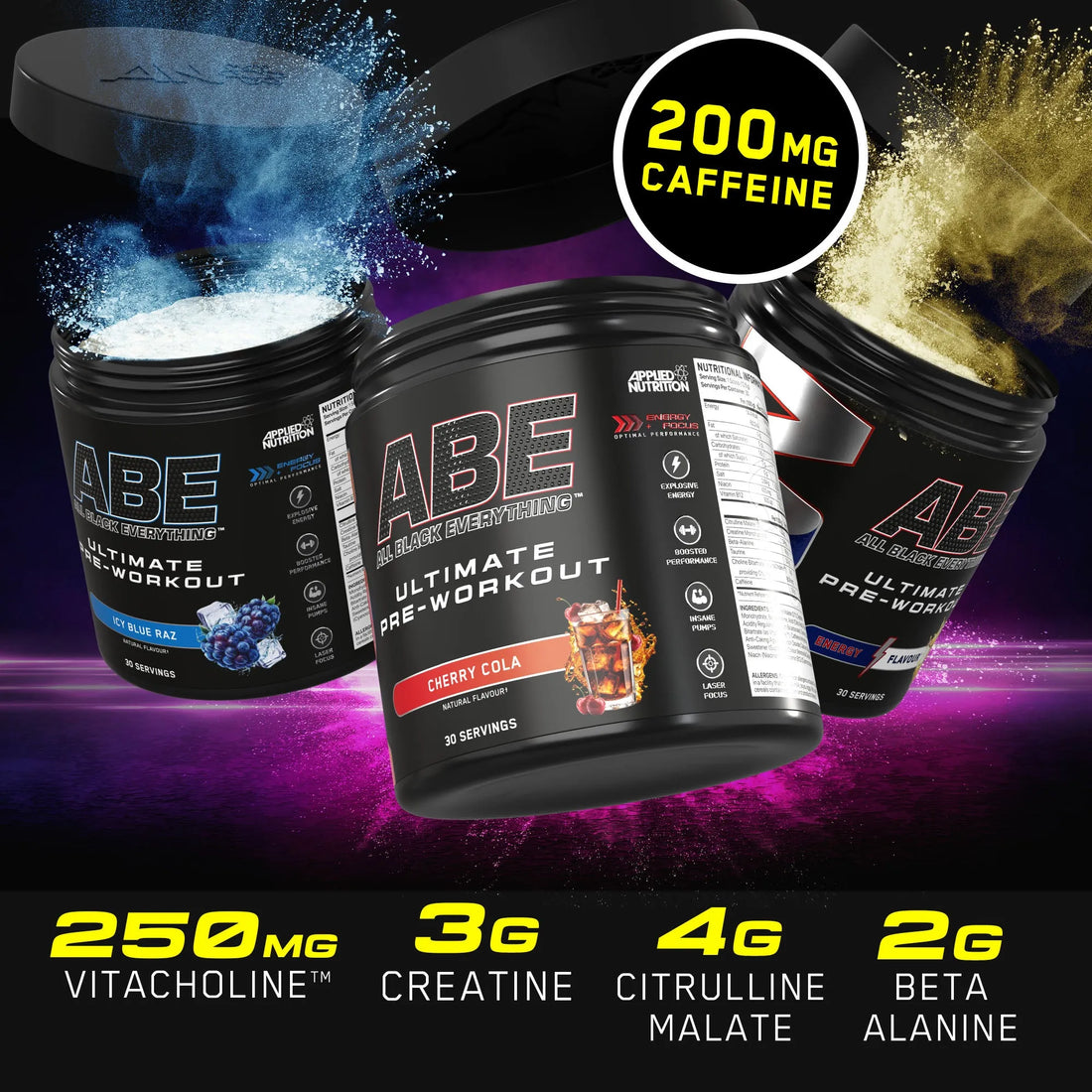 ABE - Extremely Pre-Workout Powder by APPLIED NUTRITION