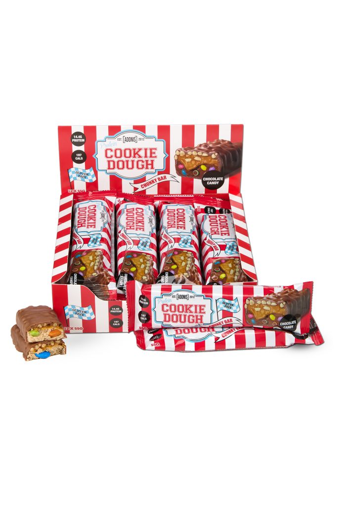 Adonis Cookie Dough Chunky Bar  protein bar