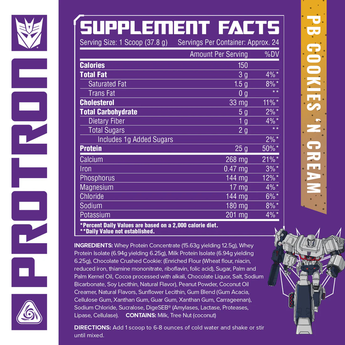 CORE NUTRITIONALS Transformers® Bumblebee Protein