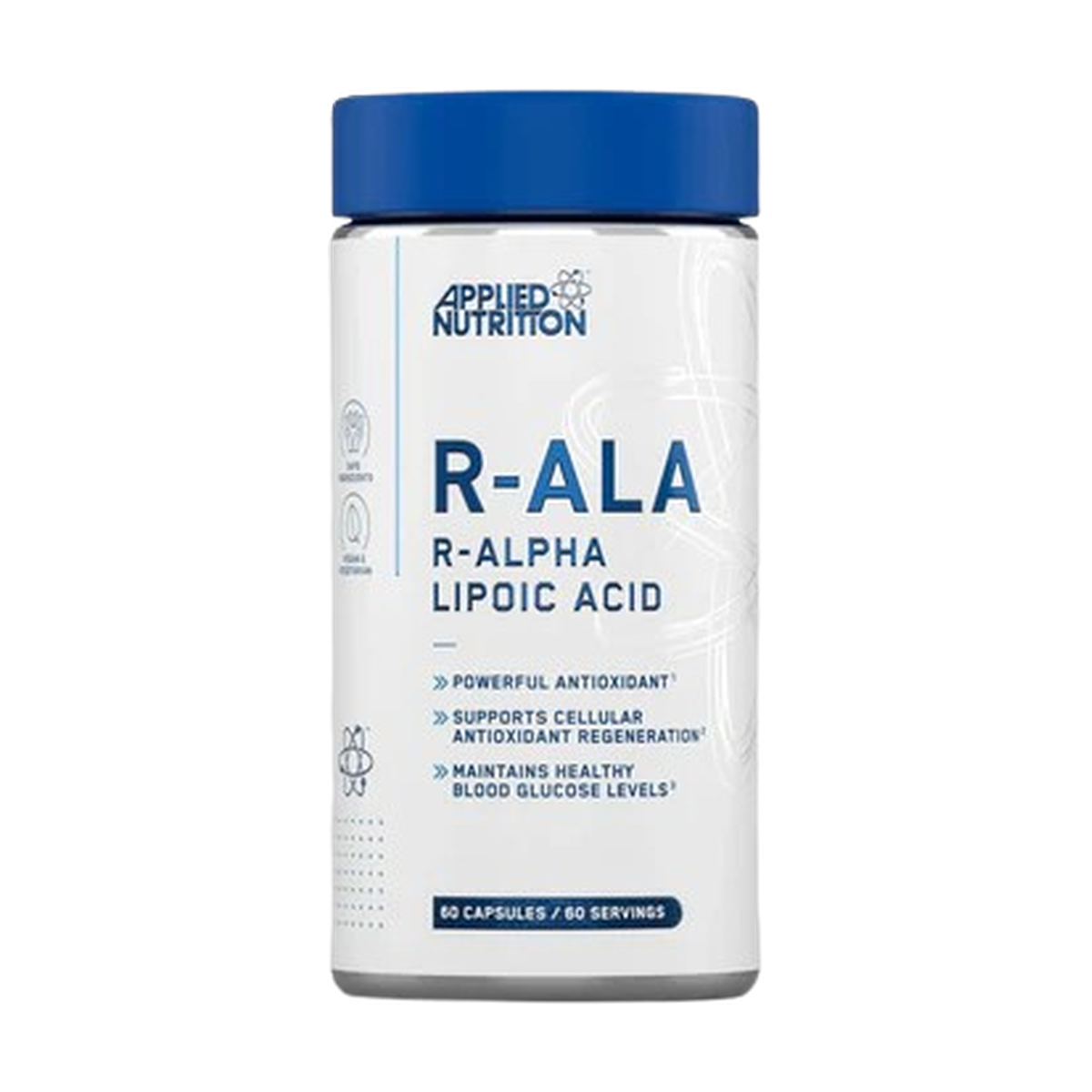 R-ALA (R-Alpha Lipoic Acid) Capsules by APPLIED NUTRITION