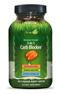 IRWIN NATURALS Maximum Strength 3-in-1 Carb Blocker by IRWIN NATURALS