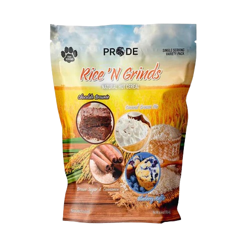 Pride Rice N Grinds Natural 100 Percent Organic White Rice Breakfast Cereal for Busy Healthy Families by PRIDE FOODS