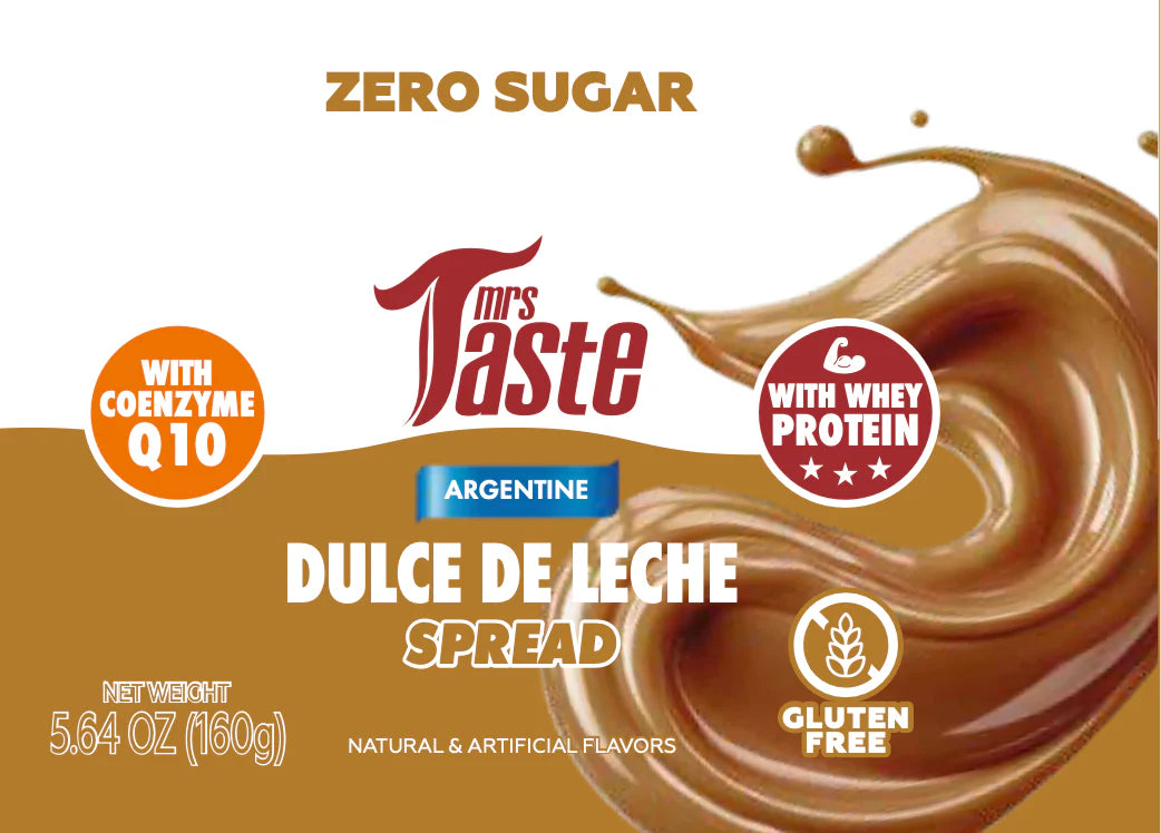 Mrs. Taste Dubai Chocolate - 5.6oz | Sugar-Free, Gluten-Free, High-Protein & CoQ10 Boost