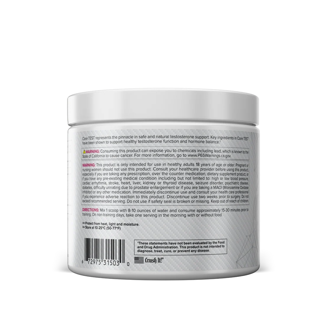 CORE NUTRITION – TEST