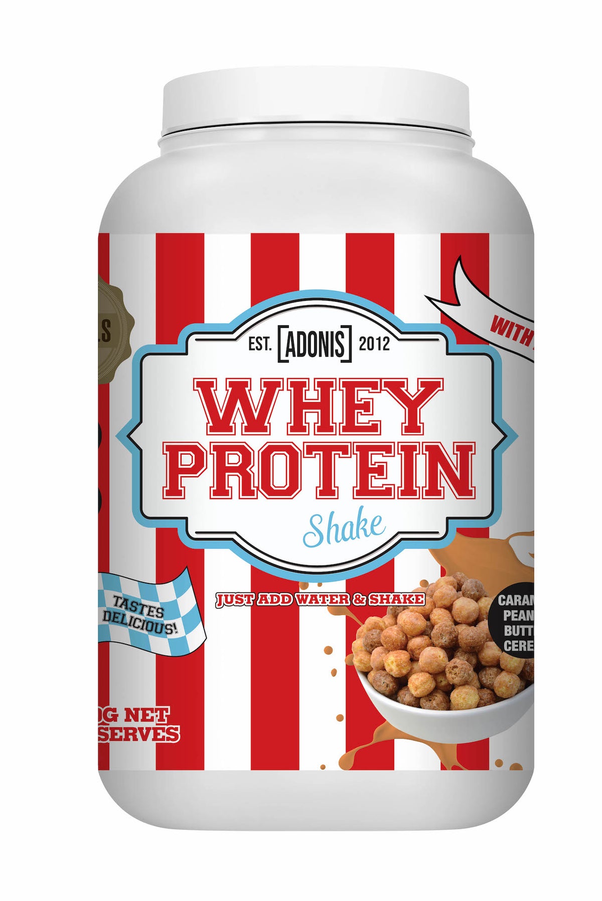 Adonis Whey Protein Shake PB Cereal
