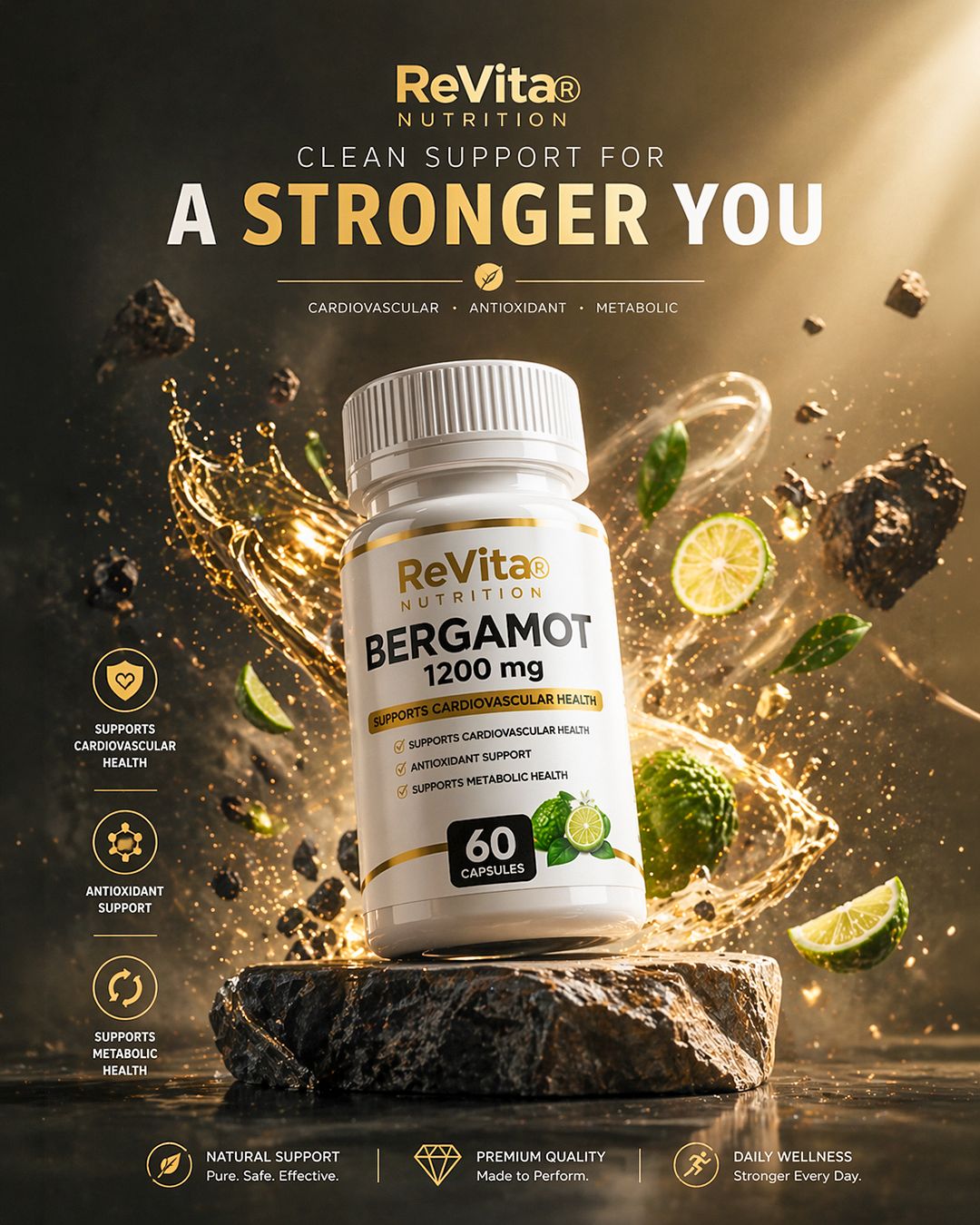 ReVita NUTRITION BERGAMOT 1200MG by ReVita Nutrition