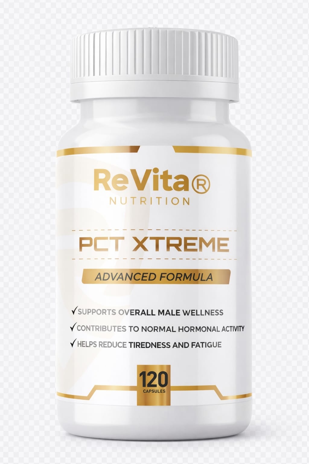 Revita PCT 120 Caps For Bodybuilders Post Cycle Therapy Support Naturally Boosts Testosterone Balance And Recovery by right dose supplements