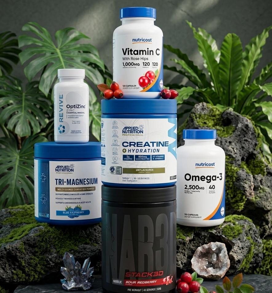 Peak Performance Bundle Elite Fitness Kit With Supplements Training Plans by Right Dose supplements