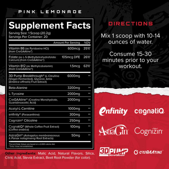 UNMATCHED BH2K PRE WORKOUT