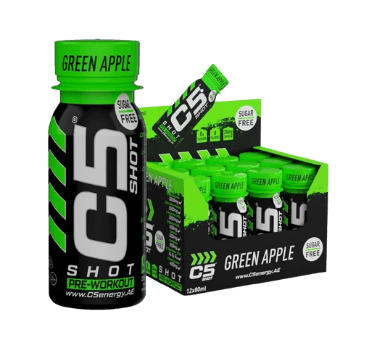 C5 SHOT Pre-Workout Drink | 80ml Liquid Shot | 200mg Caffeine by C5