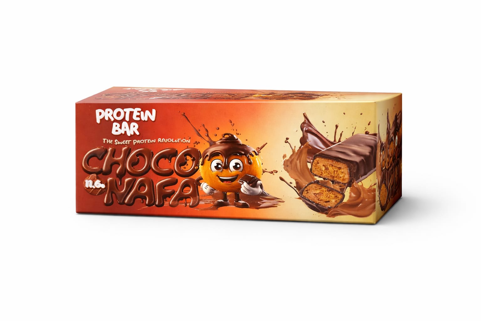 Choco Nafa Protein Bar 4 Plus 1 Free Of Your Choice - Right Dose supplements