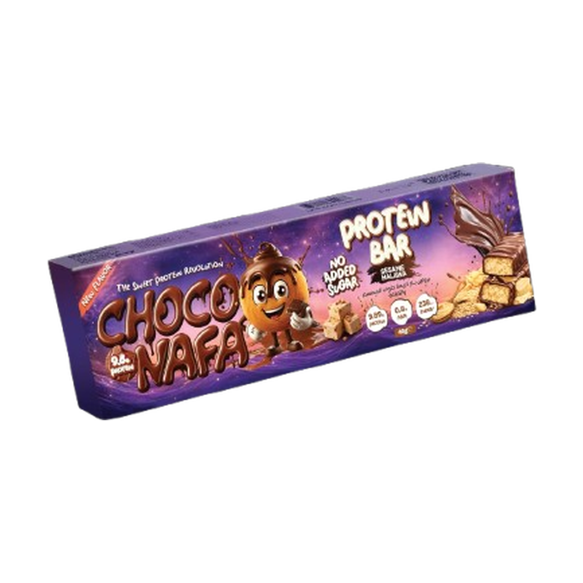 Choco Nafa Sesame Halawa With Chocolate Natural Energy Protein Snack - Right Dose supplements