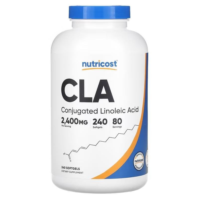 Nutricost CLA – 2400mg – 240 Softgels