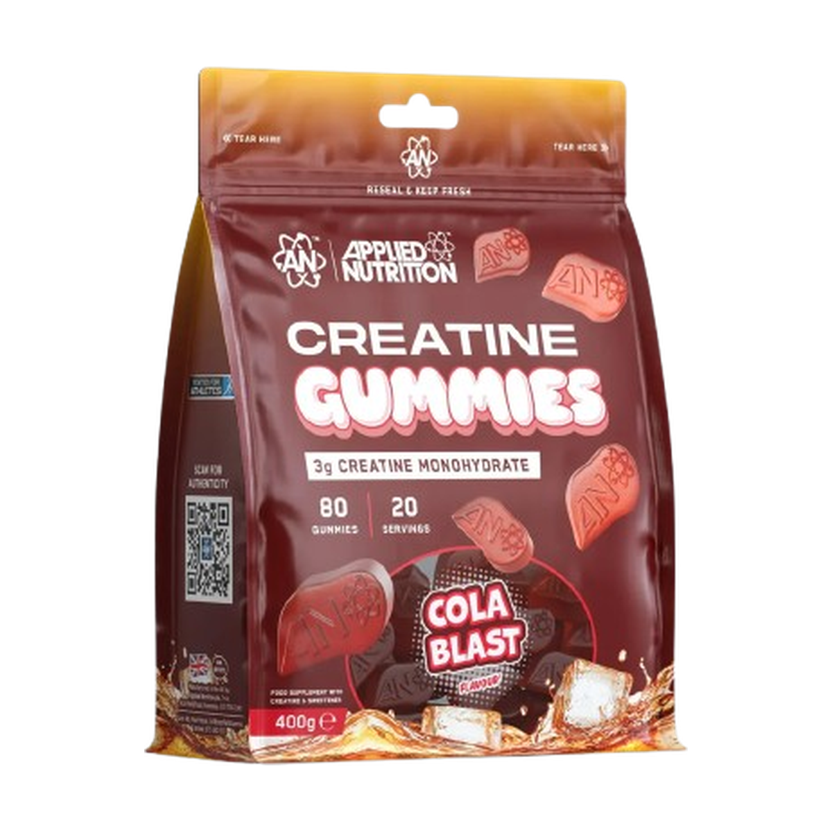 Creatine Monohydrate Gummies by APPLIED NUTRITION