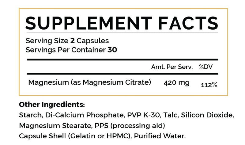 ReVita NUTRITION MAGNESIUM CITRATE 420MG by ReVita Nutrition