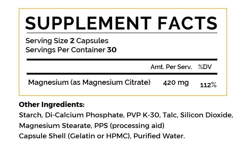 ReVita NUTRITION MAGNESIUM CITRATE 420MG by ReVita Nutrition