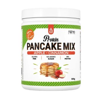 Nano Supps Protein Pancake Mix for Athletes High Protein Forty Percent Gluten Free No Added Sugar by NANO SUPPS