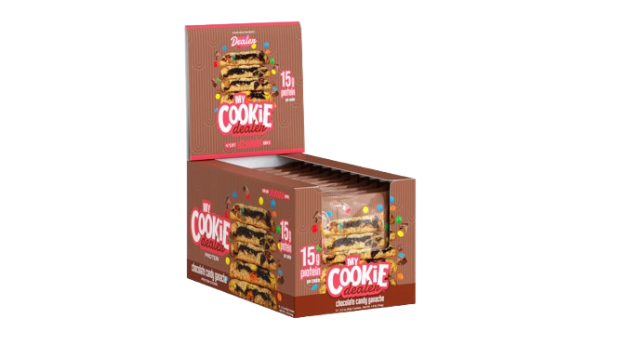 Protein-Packed Milk & Cookies Snack – 12 Delightful Bites by MY COOKIE DEALER