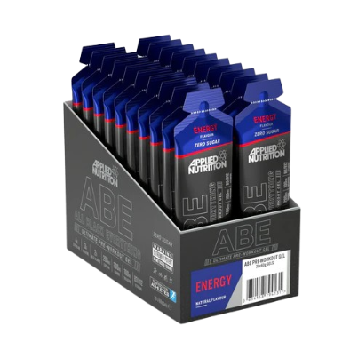 ABE Performance Pre Workout Gel Instant Energy Focus Powerful Pump For Gym Enthusiasts And Athletes by APPLIED NUTRITION