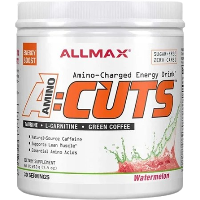 AllMax Nutrition ACUTS Amino Cuts Amino Acid Energy Grape - 30 Servings by ALL MAX